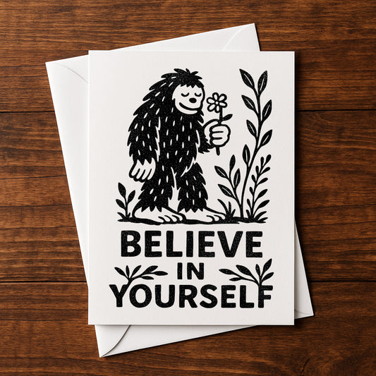 Believe in Yourself Bigfoot
