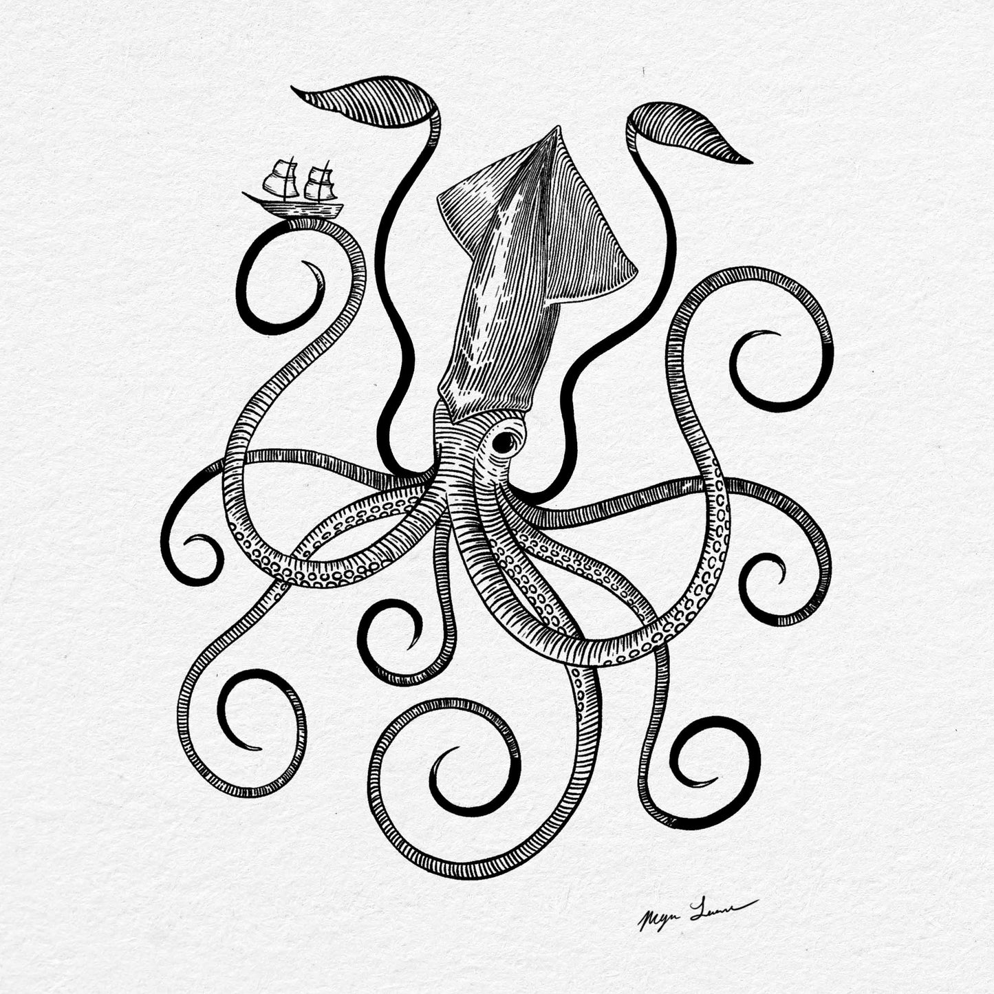 King of the Sea Print