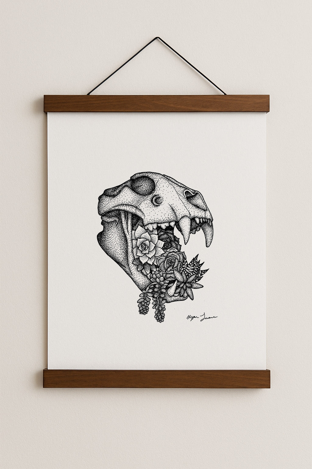 Lion's Tongue Print