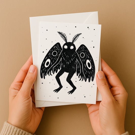 Mothman - Greeting Card