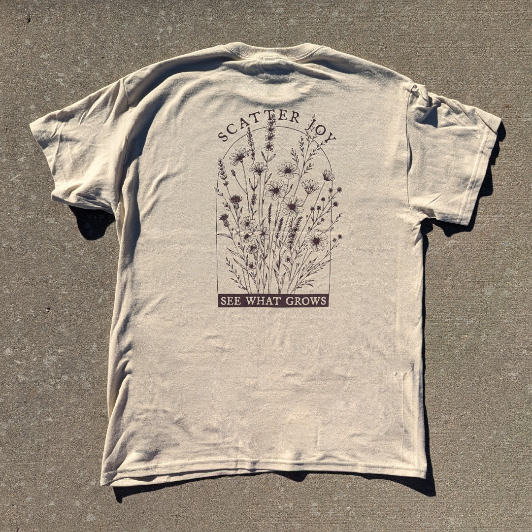 Scatter Joy Wildflower T-shirt & Sweatshirt