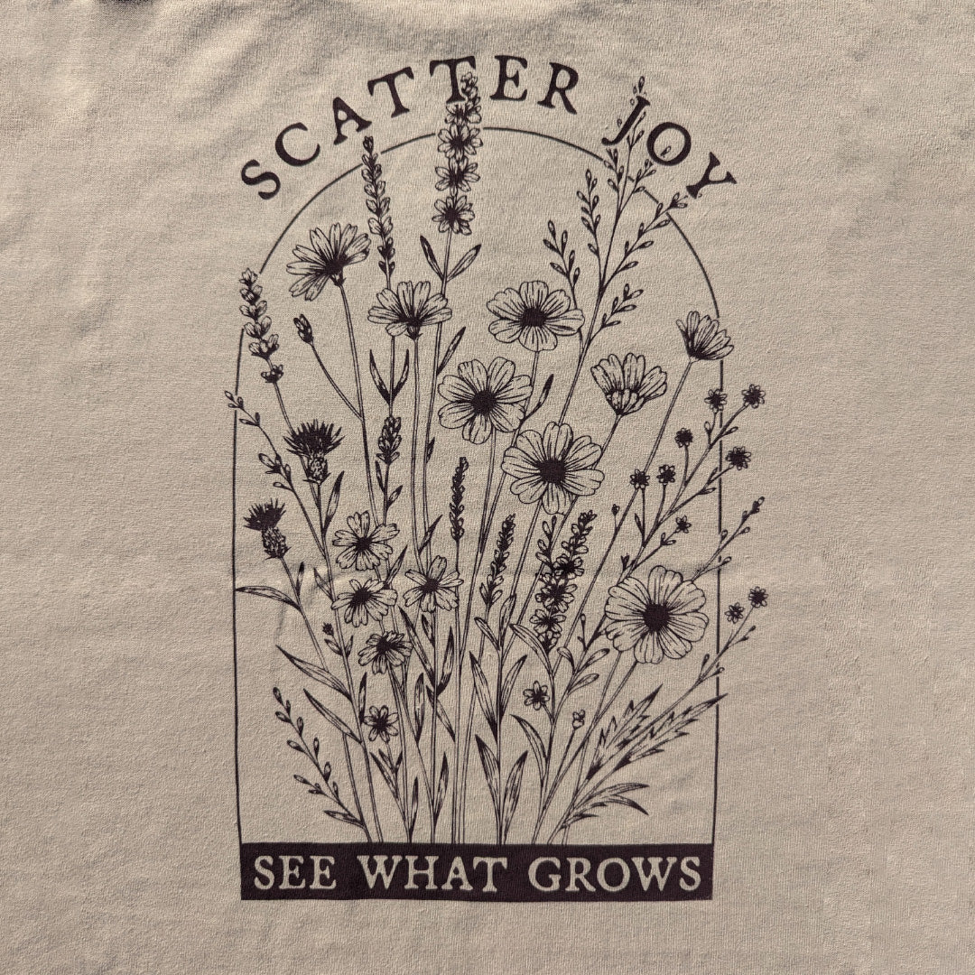Scatter Joy Wildflower T-shirt & Sweatshirt
