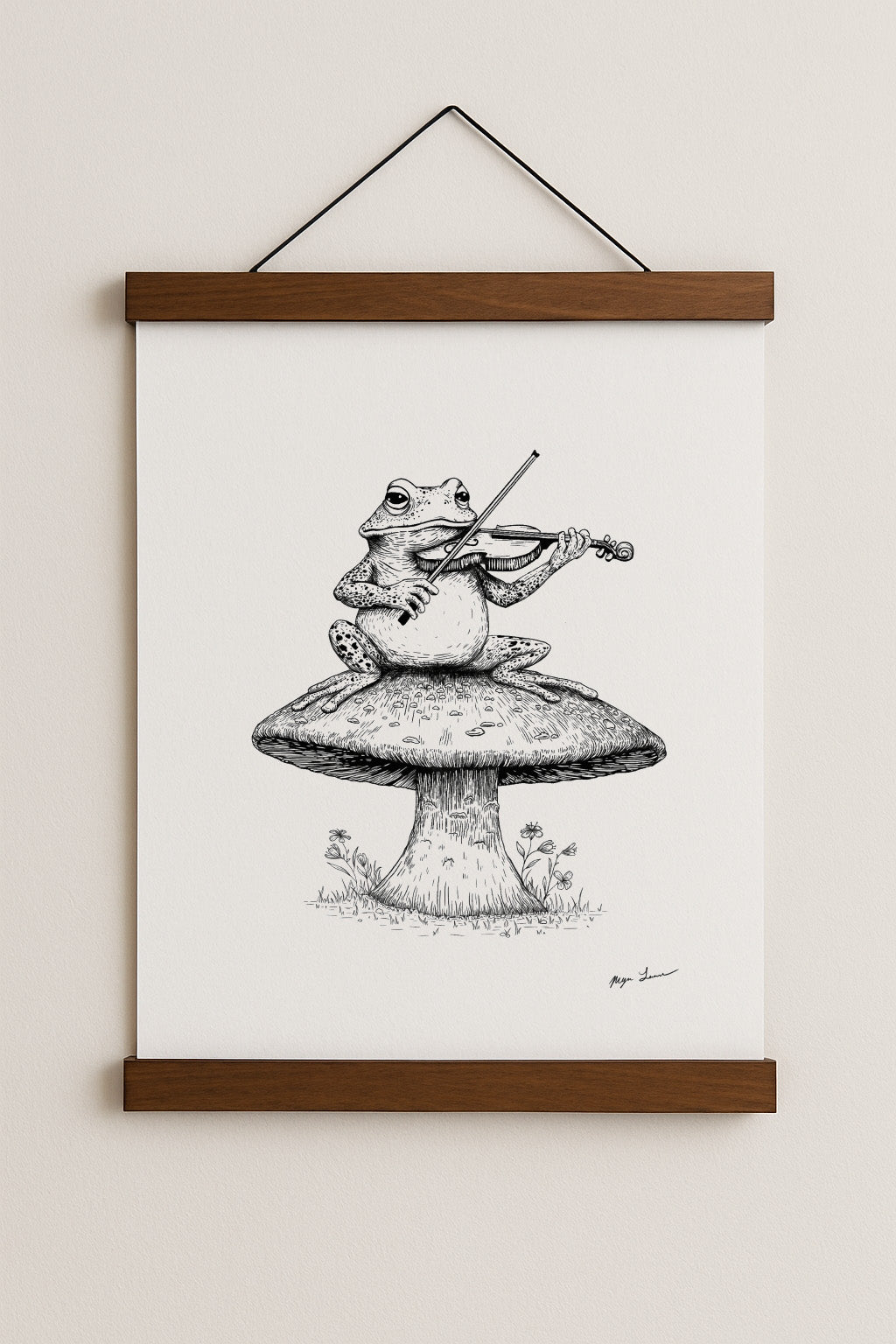 The Violinist Frog