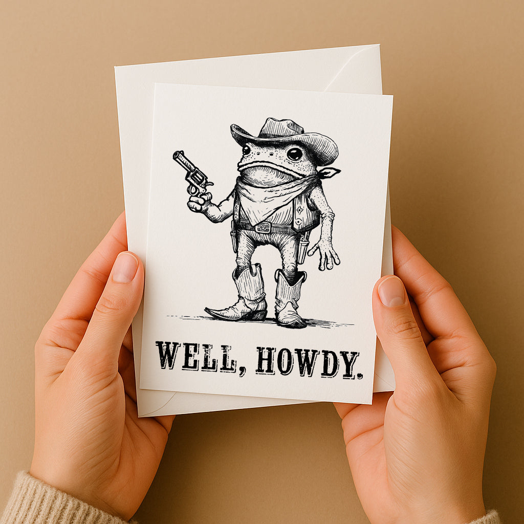 Well Howdy - Greeting Card