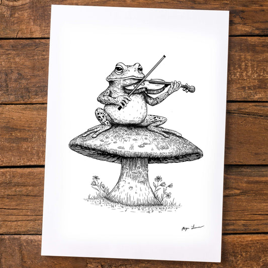 The Violinist Frog
